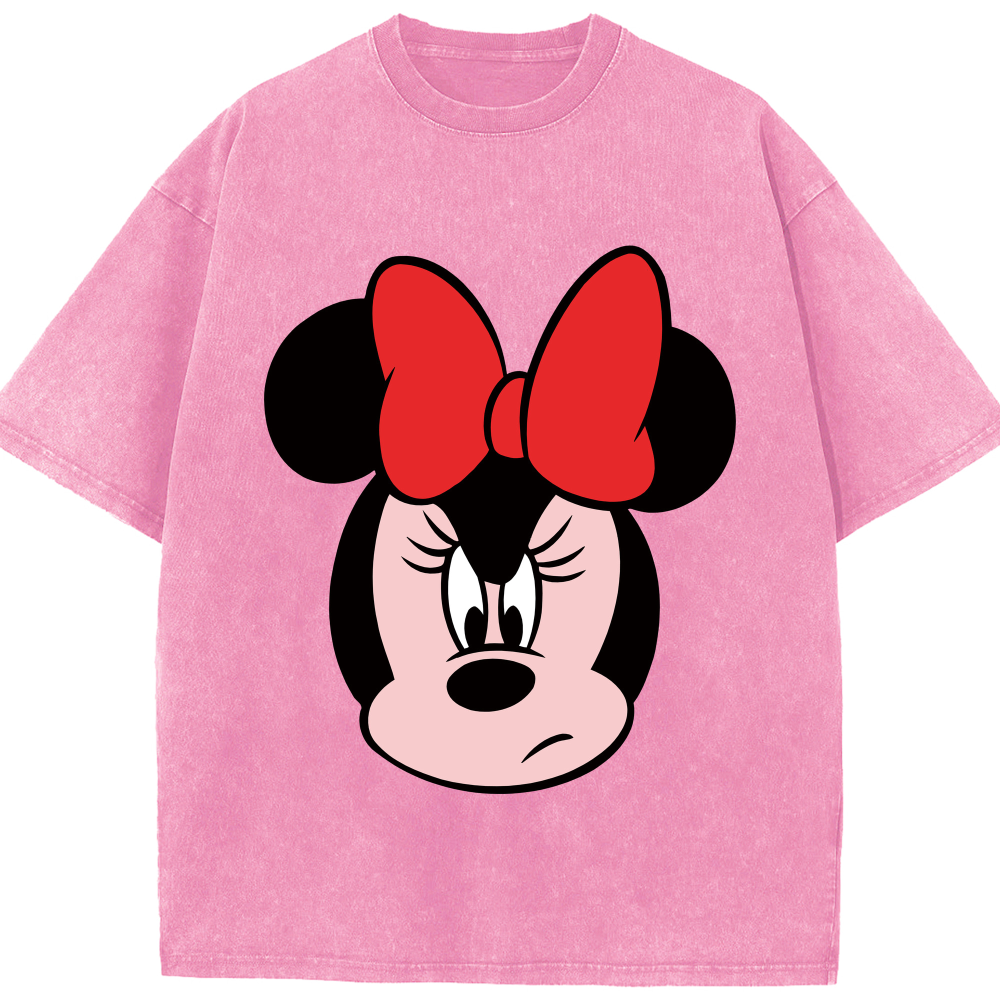（画像用） ミッキーマウス Mickey Mouse 綿100% ヴィンテージ風 半袖Tシャツ（フロントプリント）